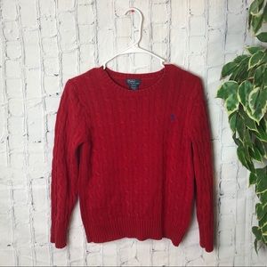 Red Polo Sweater
